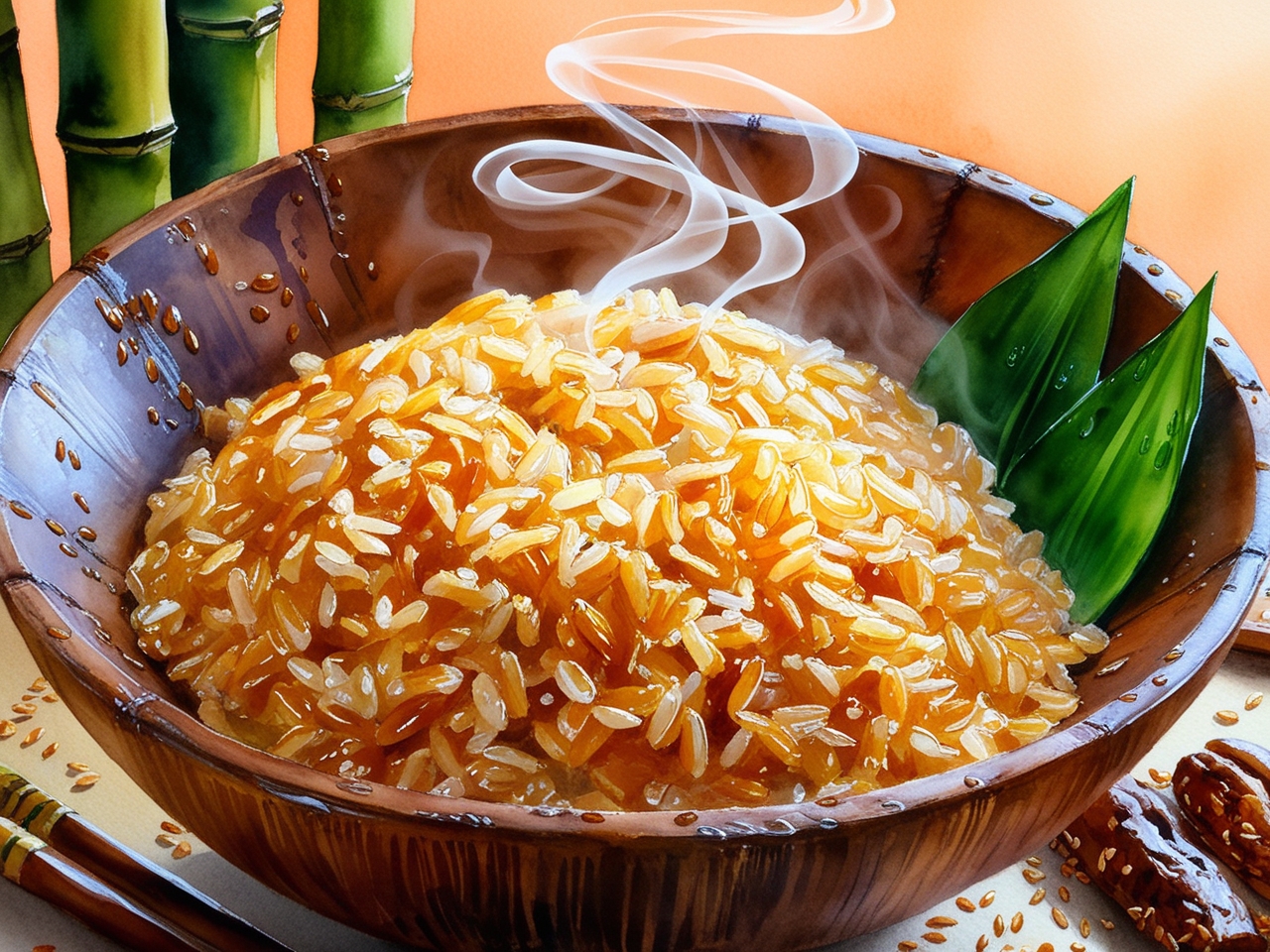 چگونه طبع برنج را گرم کنیم؟